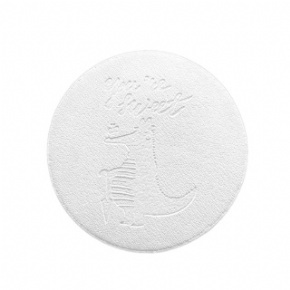 Pu leather sillceous custom coaster